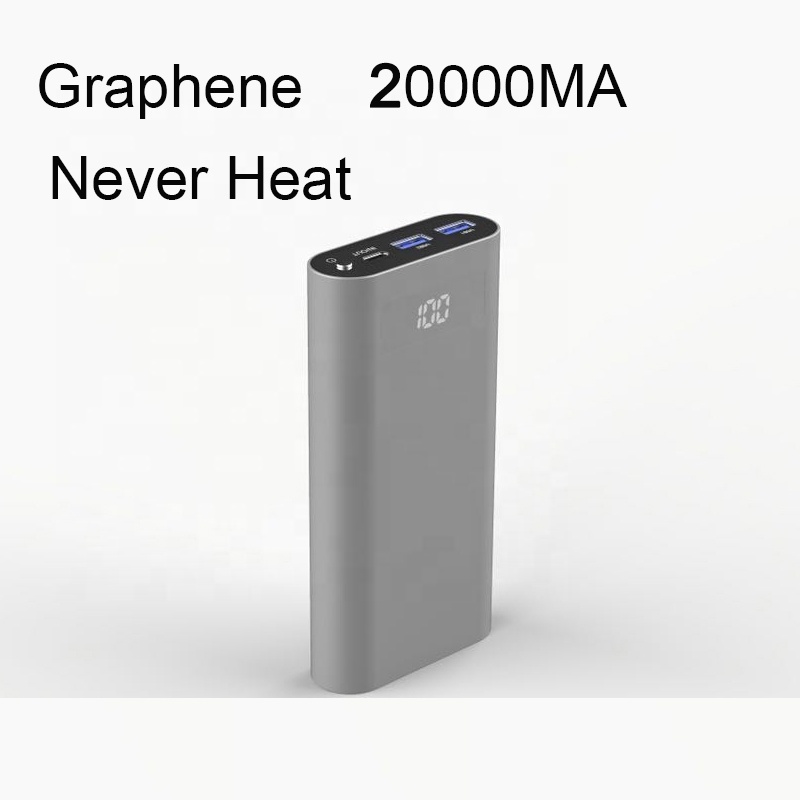 Mini Portable Graphene Mobile Power Bank 10000mAh