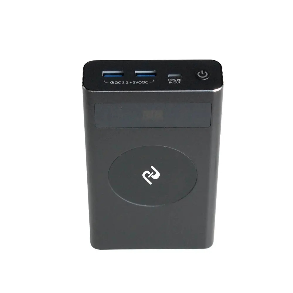 3 in 1 Wireless Qi PPS Pd96W Laptop Power Bank 20000mAh