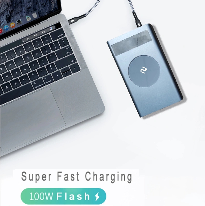 3 in 1 Wireless Qi PPS Pd96W Laptop Power Bank 20000mAh